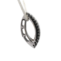 Pendentif en or blanc et diamants - Castafiore
