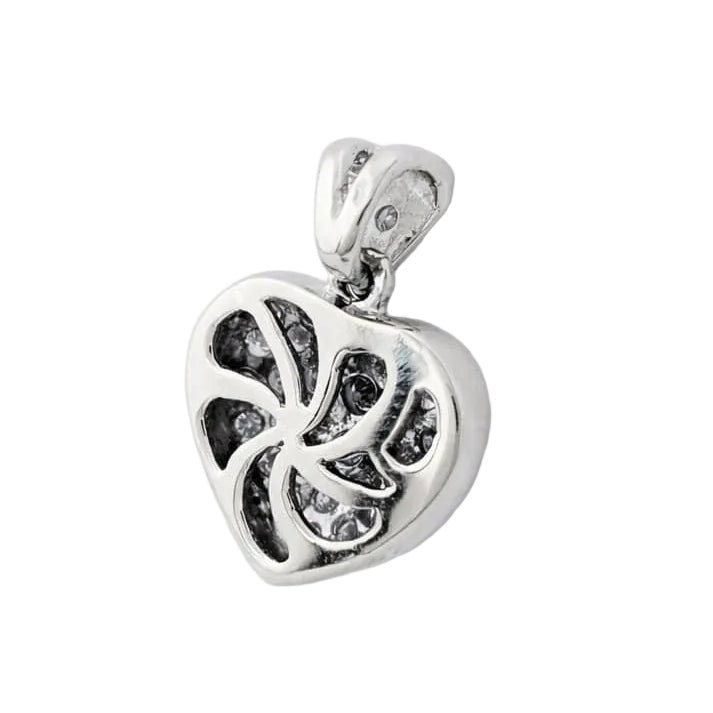 Pendentif en or blanc et diamants - Castafiore