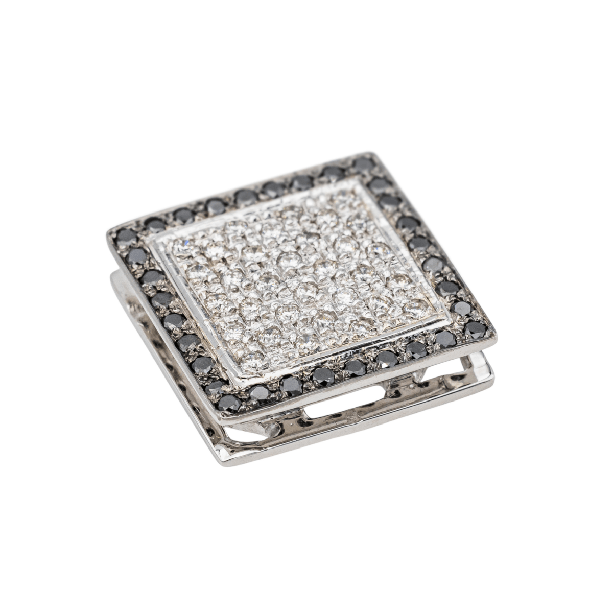Pendentif en or blanc et diamants - Castafiore