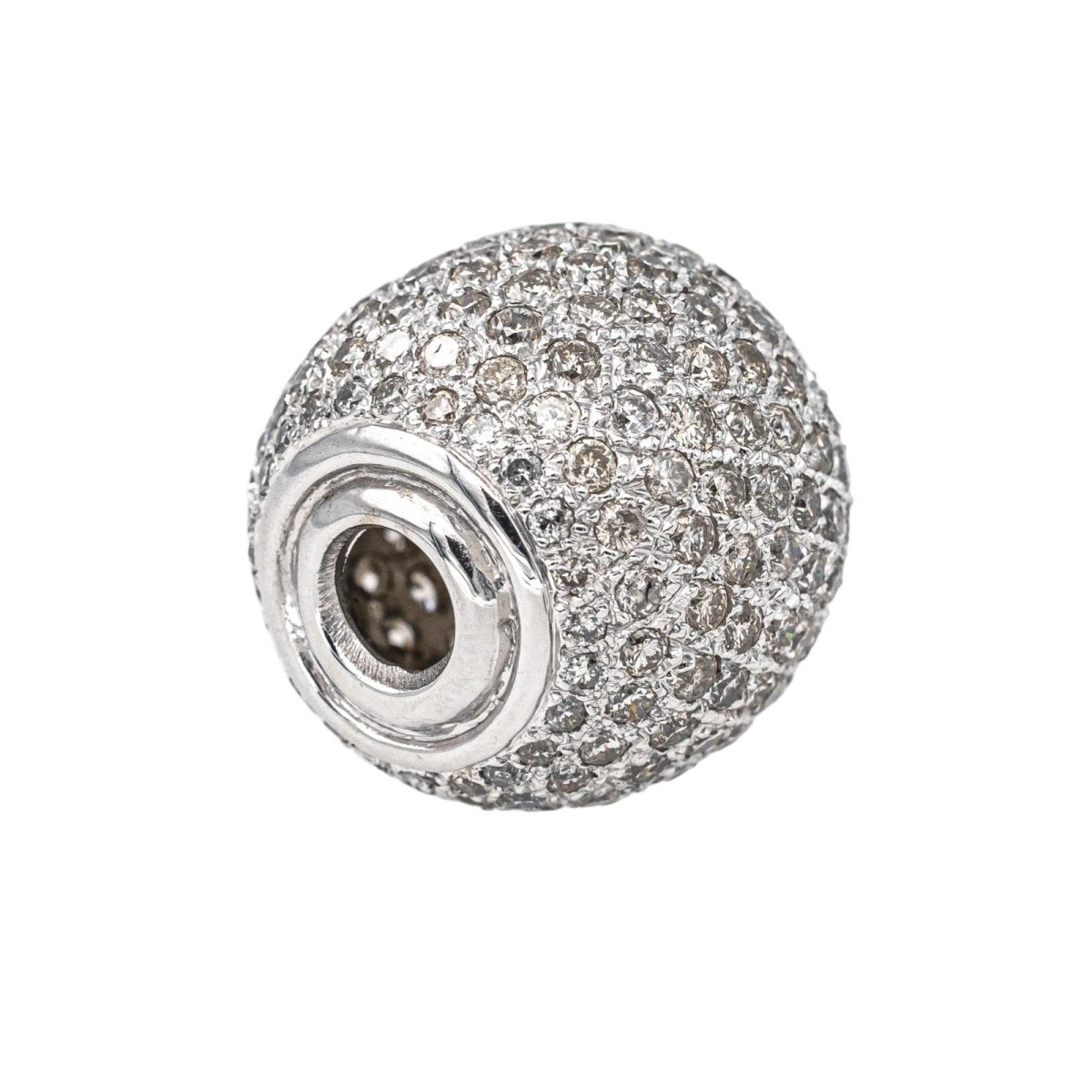 Pendentif en or blanc et diamants - Castafiore