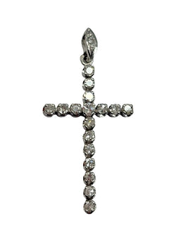 Pendentif en or blanc et diamants - Castafiore