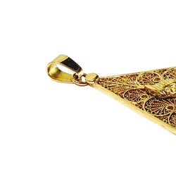 Pendentif en or champagne - Castafiore