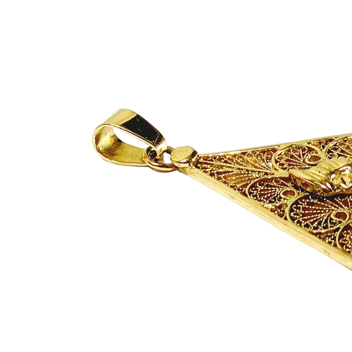 Pendentif en or champagne - Castafiore