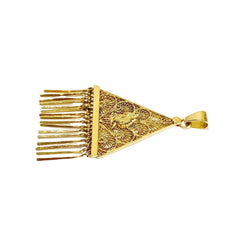 Pendentif en or champagne - Castafiore