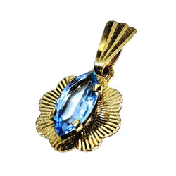 Pendentif en or et topaze - Castafiore