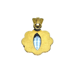 Pendentif en or et topaze - Castafiore
