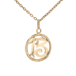 Pendentif en or jaune - Castafiore