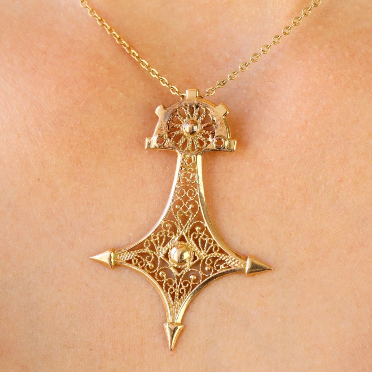 Pendentif en or jaune - Castafiore