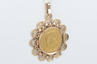 Pendentif en or jaune - Castafiore