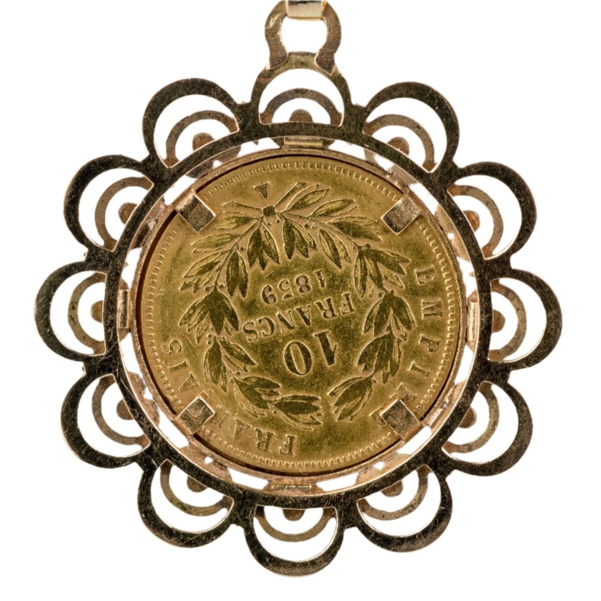 Pendentif en or jaune - Castafiore