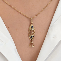Pendentif en or jaune - Castafiore