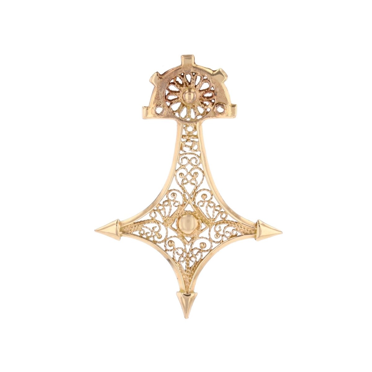 Pendentif en or jaune - Castafiore