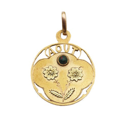 Pendentif en or jaune - Castafiore
