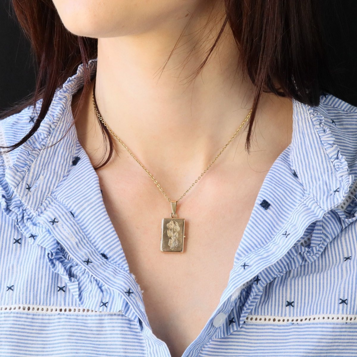 Pendentif en or jaune - Castafiore