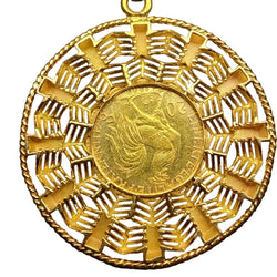 Pendentif en or jaune - Castafiore