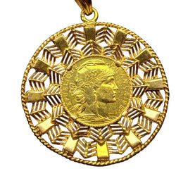 Pendentif en or jaune - Castafiore