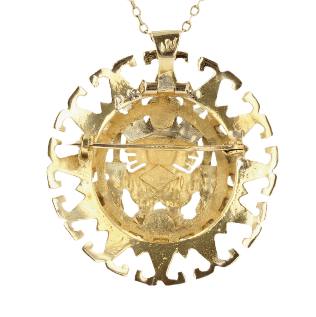 Pendentif en or jaune - Castafiore