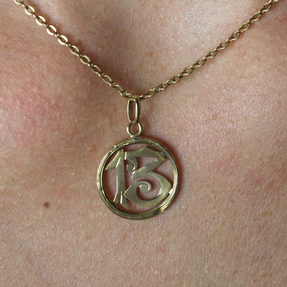 Pendentif en or jaune - Castafiore