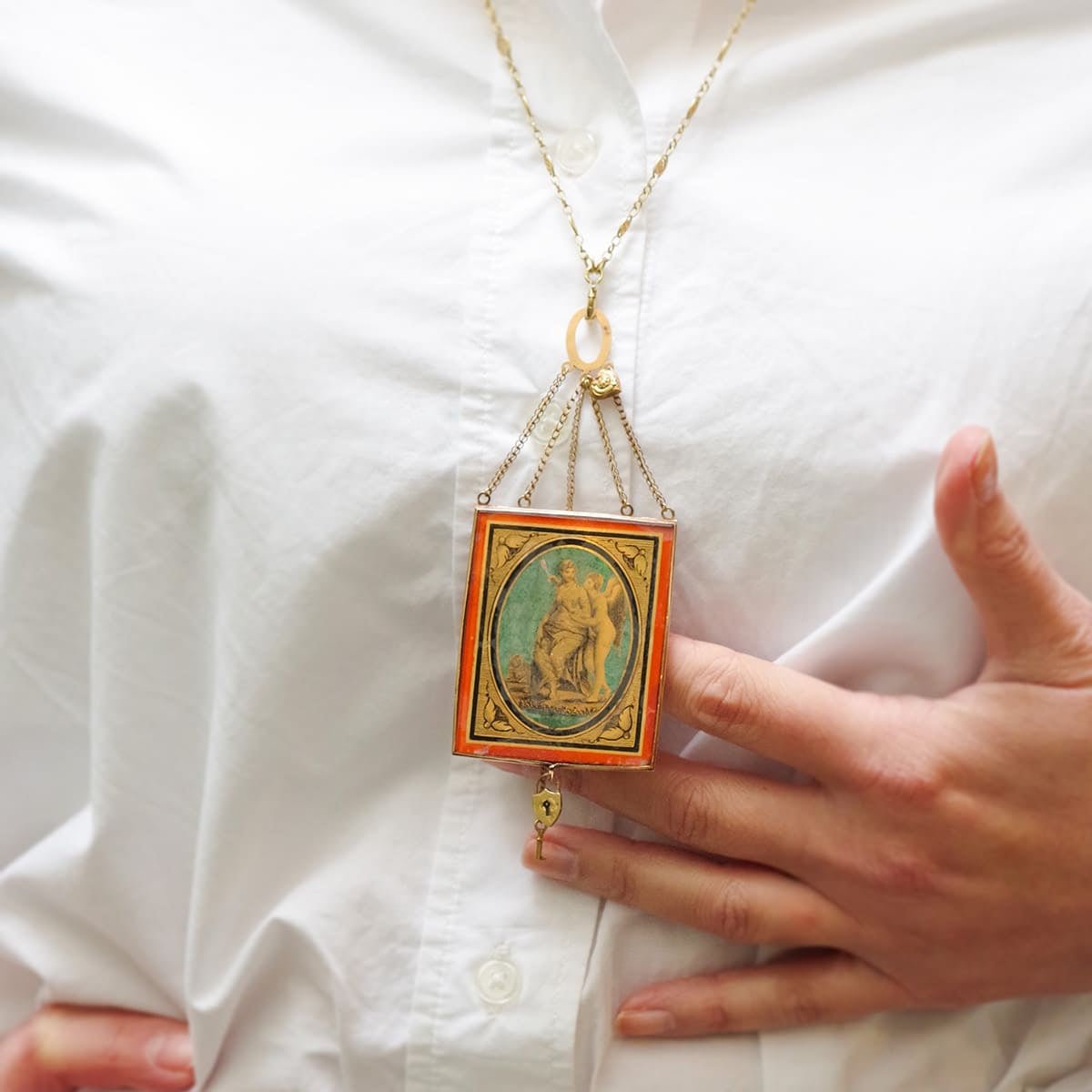 Pendentif en or jaune - Castafiore