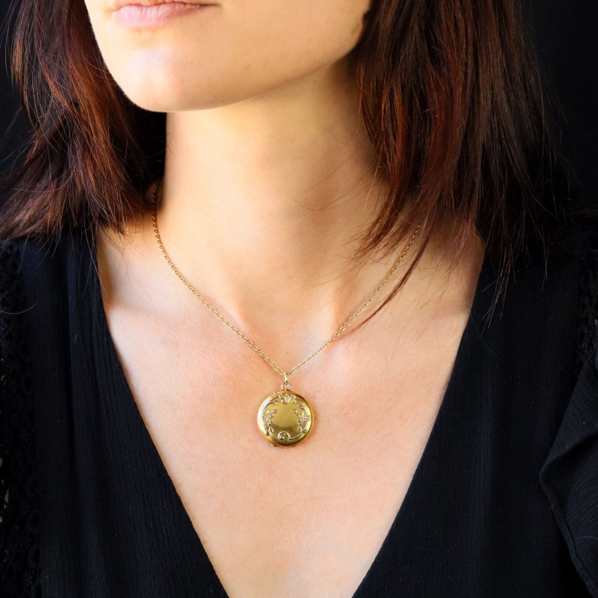 Pendentif en or jaune - Castafiore