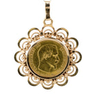 Pendentif en or jaune - Castafiore