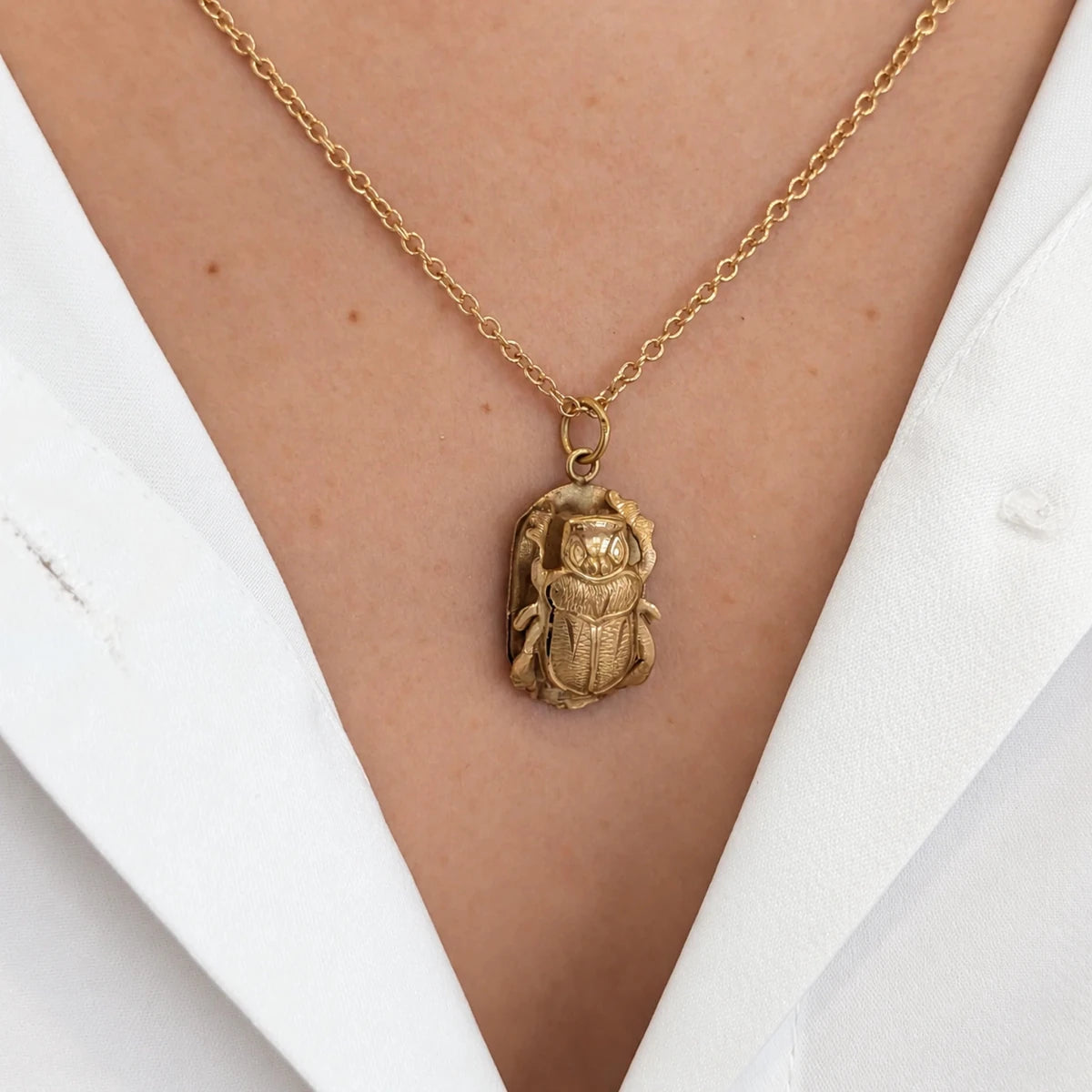 Pendentif en or jaune - Castafiore