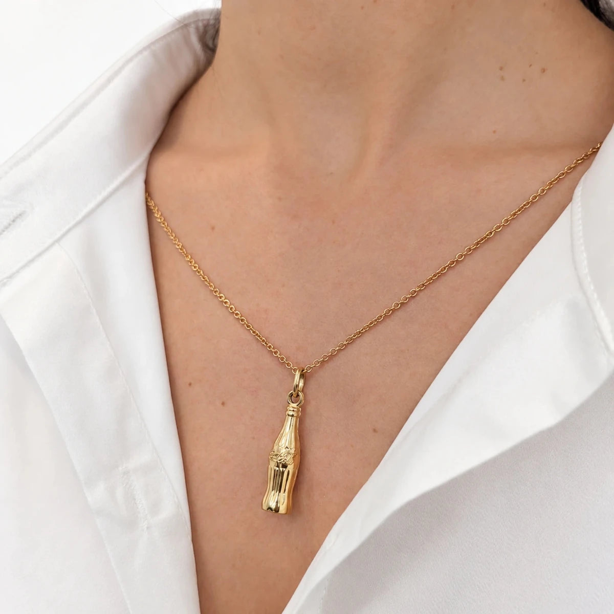 Pendentif en or jaune - Castafiore