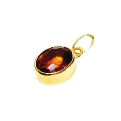 Pendentif en or jaune et citrine - Castafiore