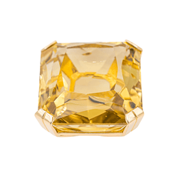 Pendentif en or jaune et citrine - Castafiore