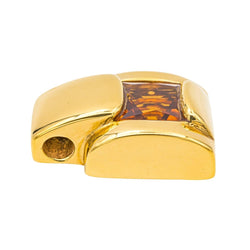 Pendentif en or jaune et citrine - Castafiore