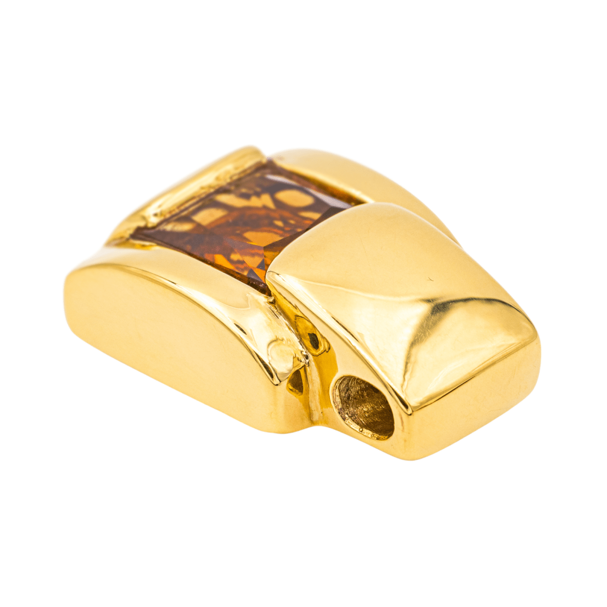 Pendentif en or jaune et citrine - Castafiore