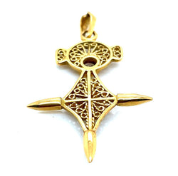 Pendentif en or jaune et diamant - Castafiore
