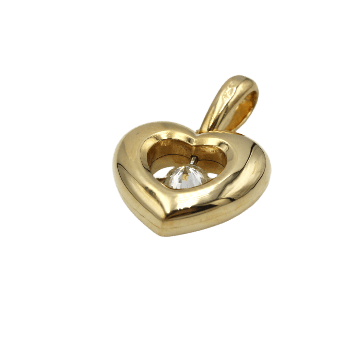 Pendentif en or jaune et diamant - Castafiore