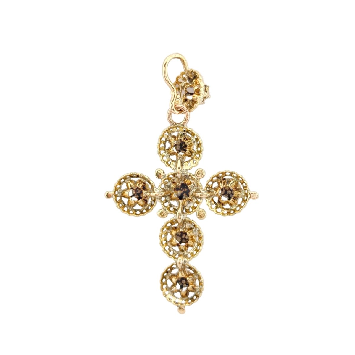 Pendentif en or jaune et diamants - Castafiore