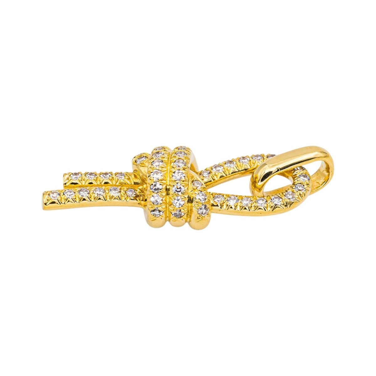 Pendentif en or jaune et diamants - Castafiore