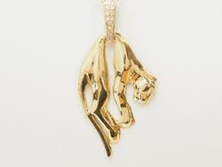 Pendentif en or jaune et diamants - Castafiore