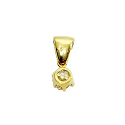 Pendentif en or jaune et diamants - Castafiore
