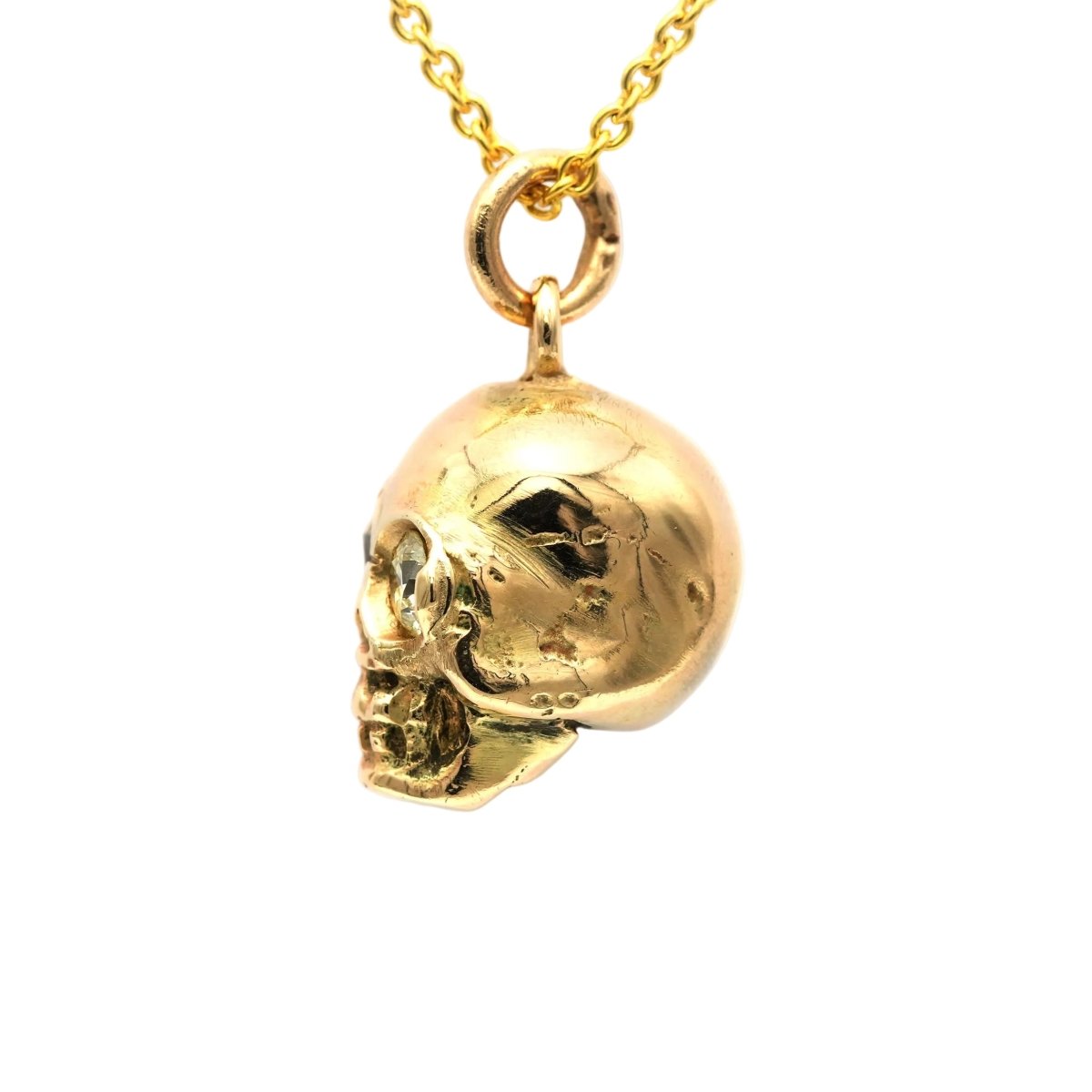 Pendentif en or jaune et diamants - Castafiore