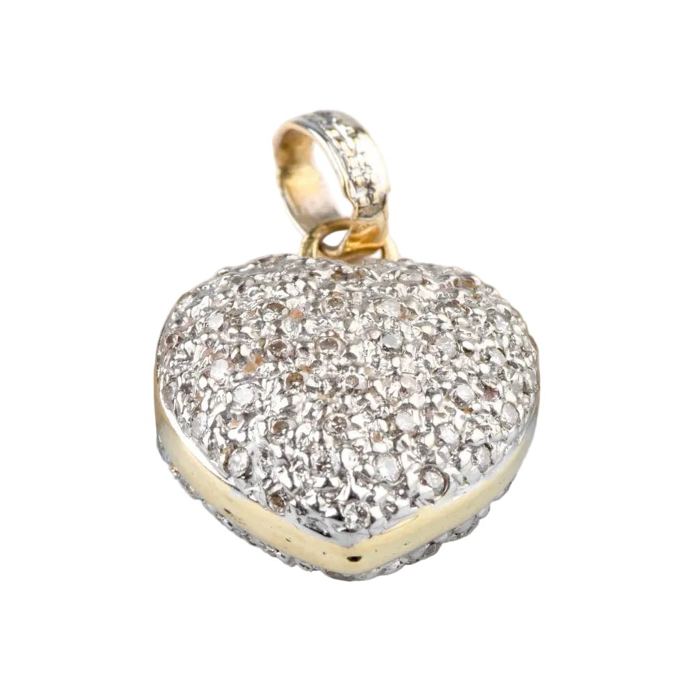 Pendentif en or jaune et diamants - Castafiore