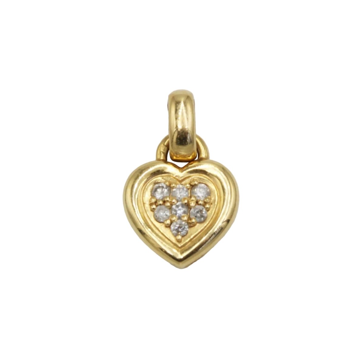 Pendentif en or jaune et diamants - Castafiore