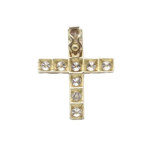 Pendentif en or jaune et diamants - Castafiore