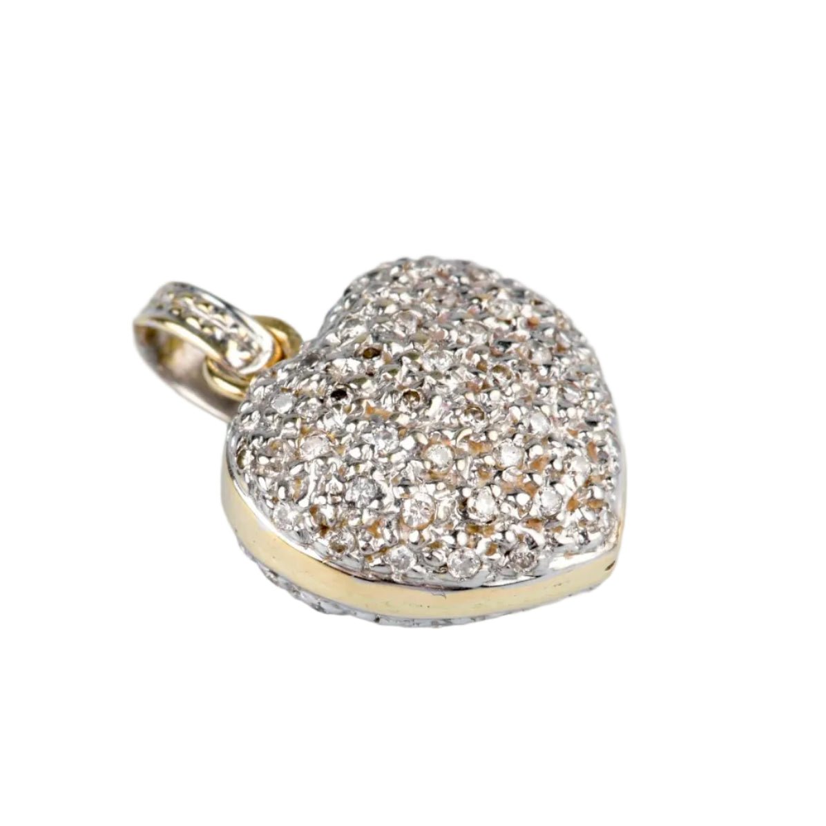 Pendentif en or jaune et diamants - Castafiore