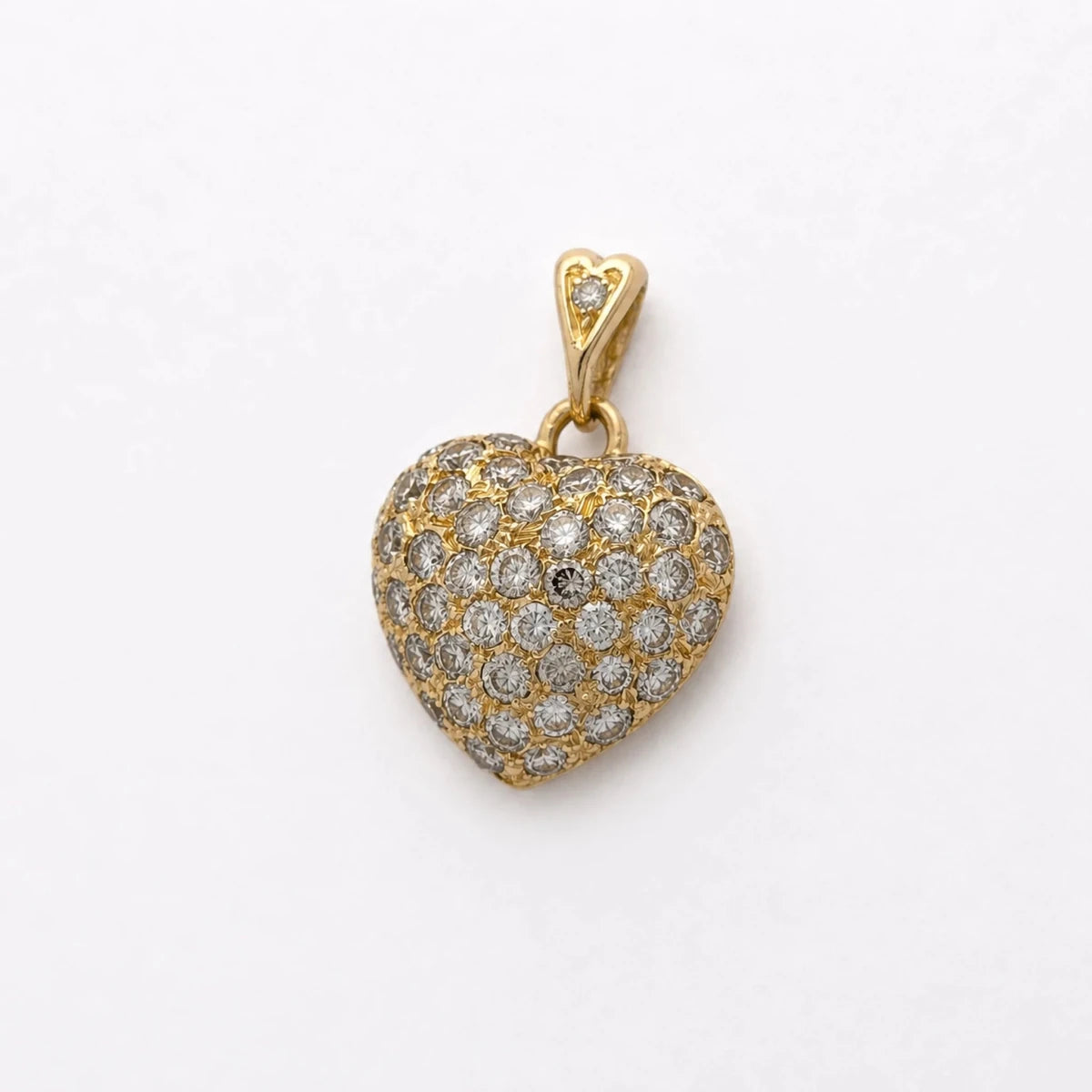 Pendentif en or jaune et diamants - Castafiore
