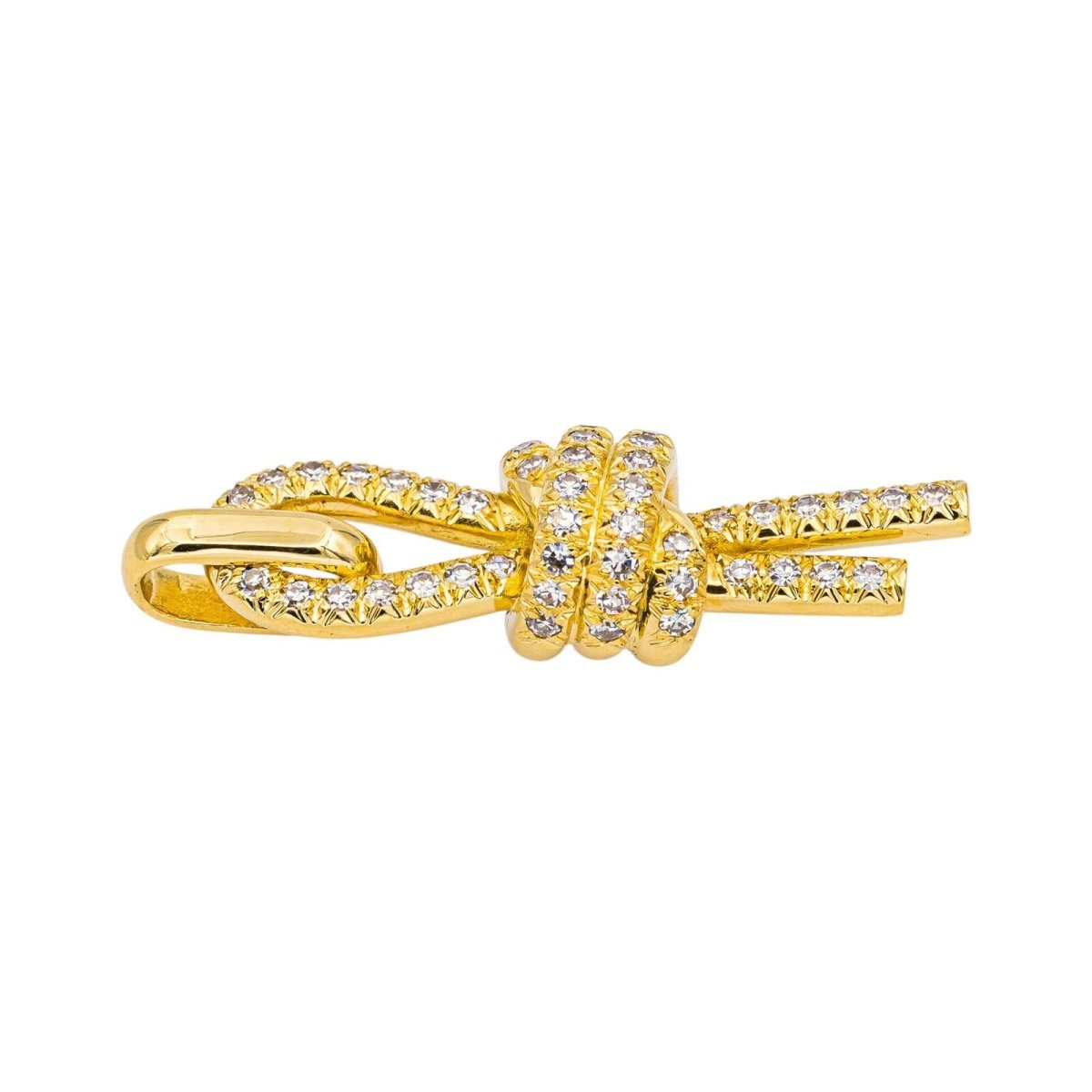 Pendentif en or jaune et diamants - Castafiore