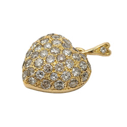 Pendentif en or jaune et diamants - Castafiore
