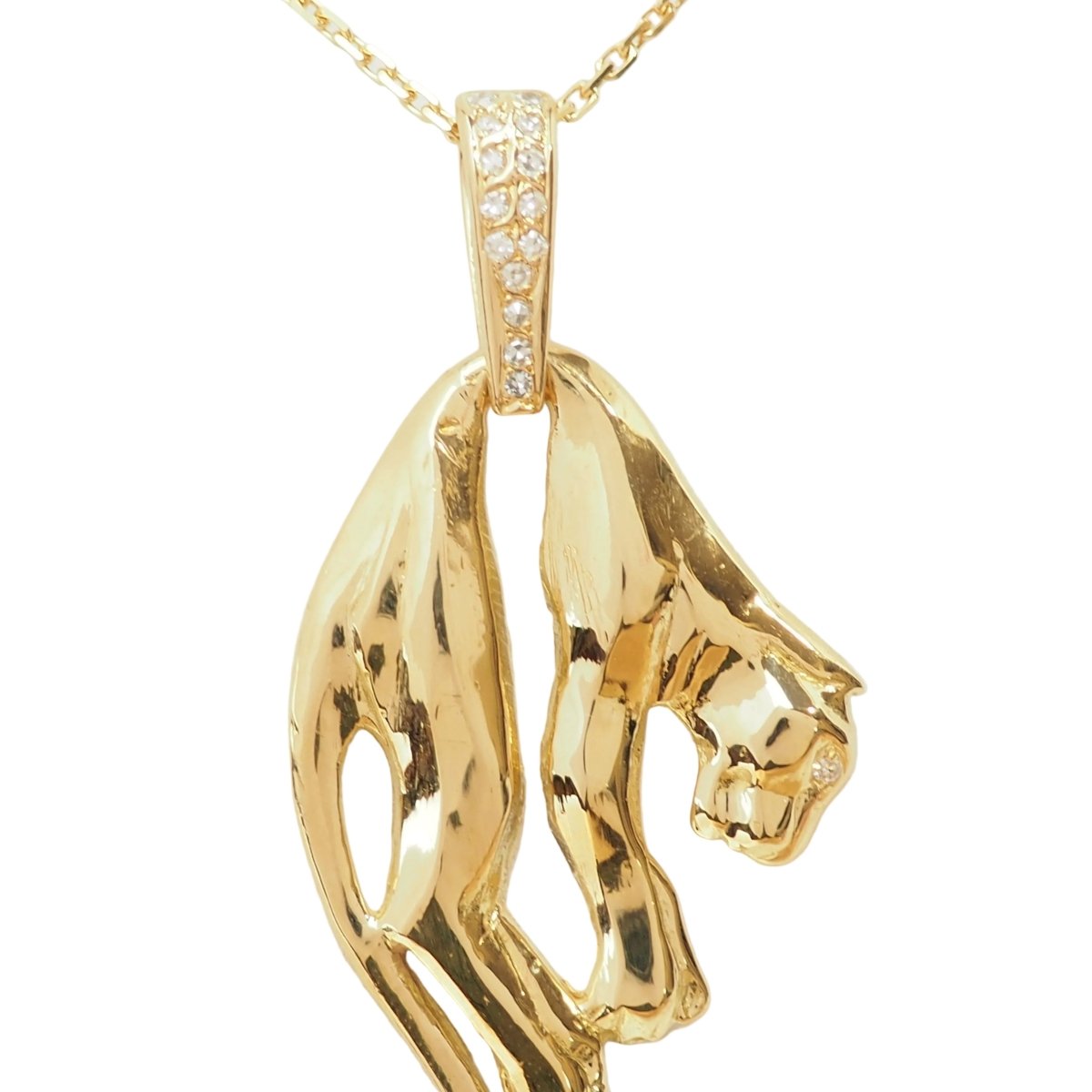 Pendentif en or jaune et diamants - Castafiore