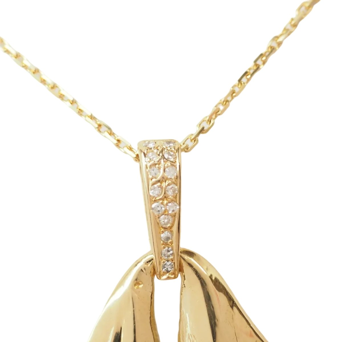 Pendentif en or jaune et diamants - Castafiore