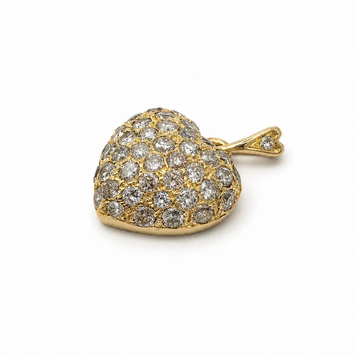 Pendentif en or jaune et diamants - Castafiore