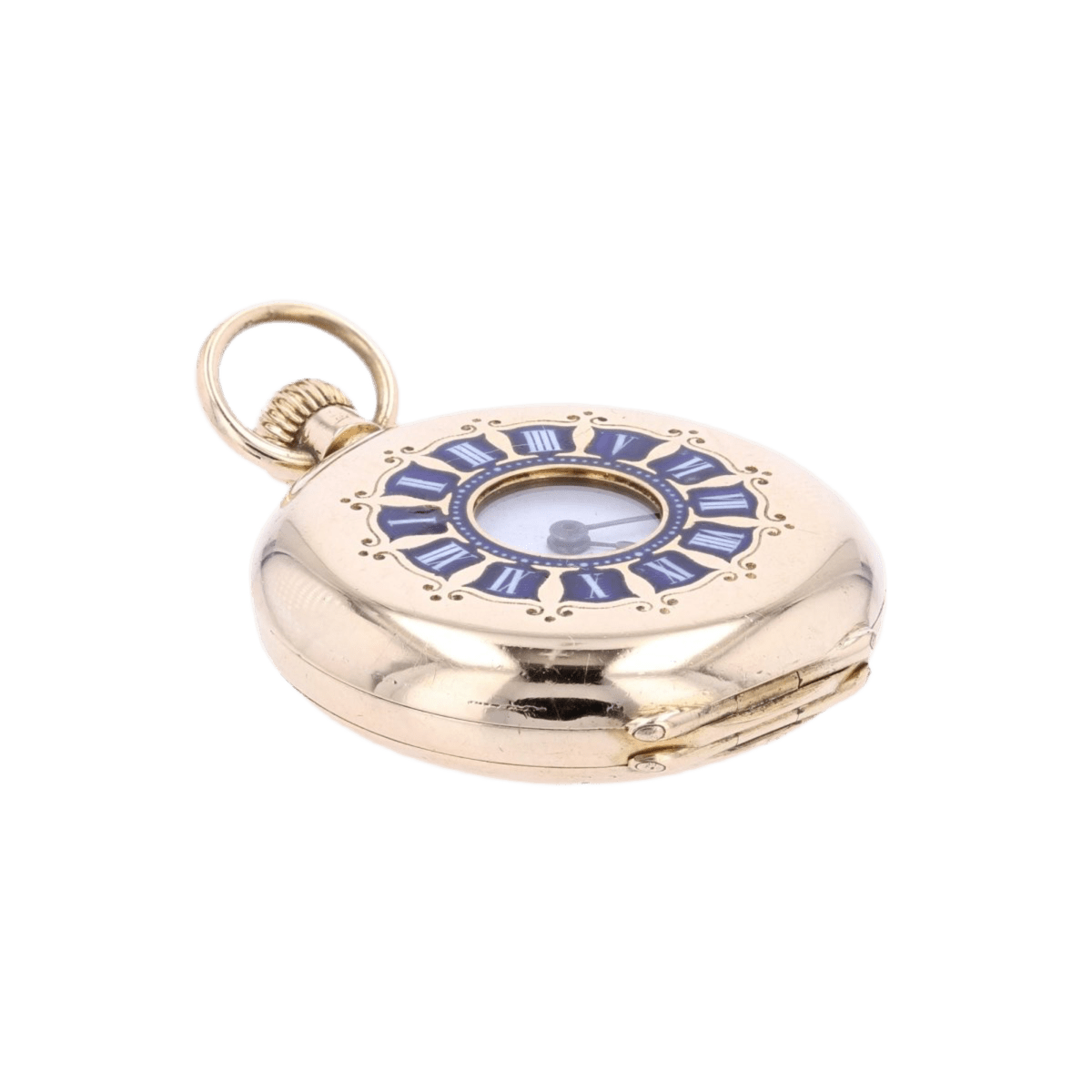 Pendentif en or jaune et émail - Castafiore