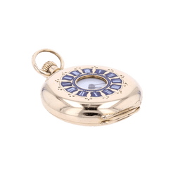 Pendentif en or jaune et émail - Castafiore